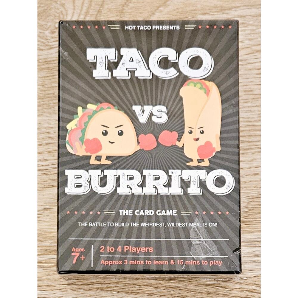 Taco vs. Burrito: The Card Game Hot Taco BRAND NEW - SEALED